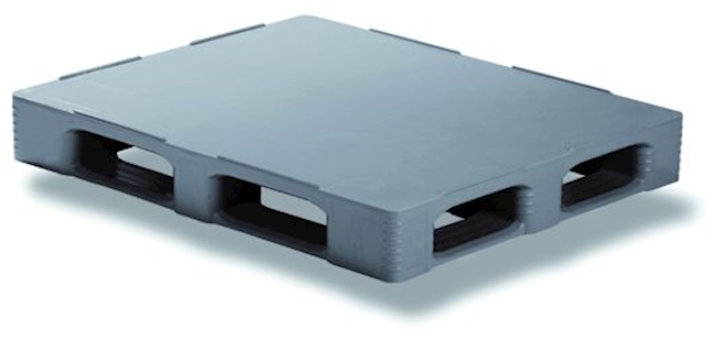 Industrial Pallet TC3-5, 1200x1000mm, light grey